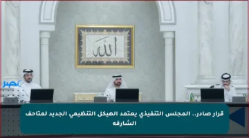 قرار صادر.. المجلس التنفيذي يعتمد الهيكل التنظيمي الجديد لمتاحف الشارقة